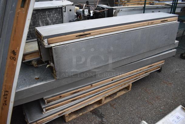 6'x8'x6' Walk In Cooler Box w/ Copeland RRT81C1E-PFA-959 Compressor and Bohn ADT065A Condenser. Does Not Have Floor. 115 Volts, 1 Phase - Image 7 of 7