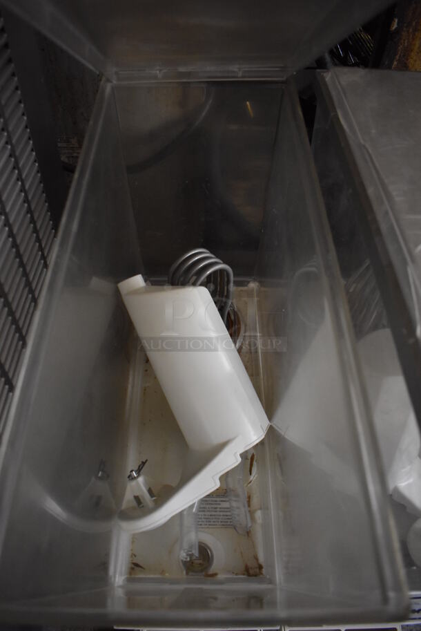 Jetspray JT20 Metal Commercial Countertop 2 Hopper Refrigerated Beverage Machine. 120 Volts, 1 Phase. 16x19x27. Tested and Working! - Image 6 of 7