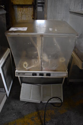 Jetspray TJ3 Metal Commercial Countertop Refrigerated Beverage Machine. 120 Volts, 1 Phase. 16x17x24. Tested and Working!