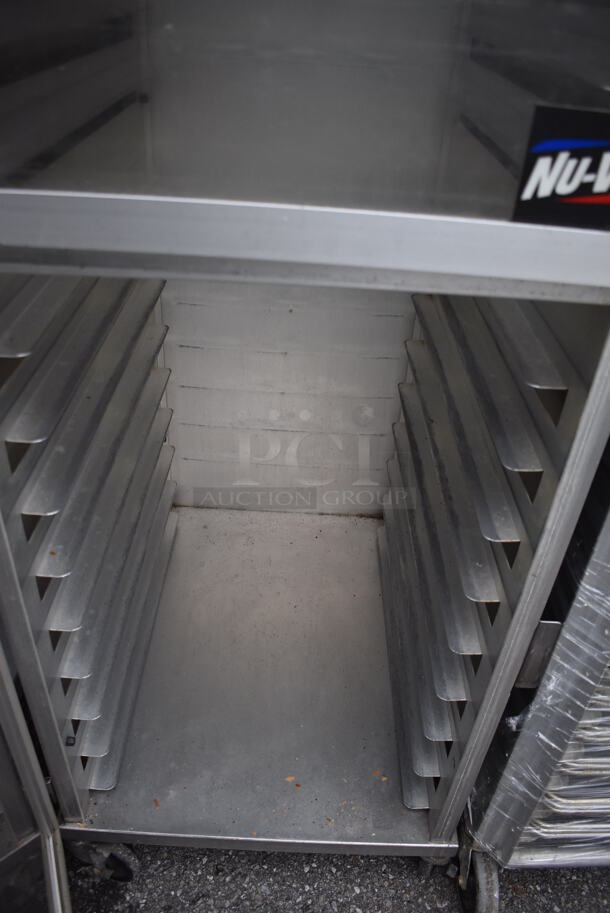 Nu Vu Metal Commercial Pan Transport Rack on Commercial Casters. 22x28x71 - Image 3 of 4