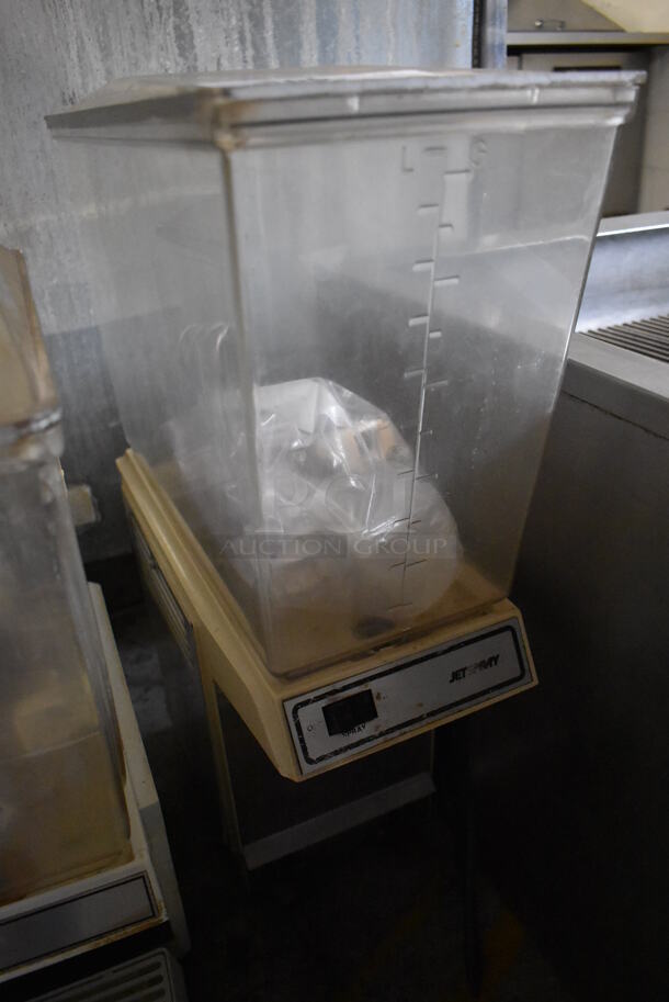 Jetspray JS7 Metal Commercial Countertop Single Hopper Refrigerated Beverage Machine. 120 Volts, 1 Phase. 8x19x27. Tested and Powers On But Does Not Get Cold - Image 2 of 6