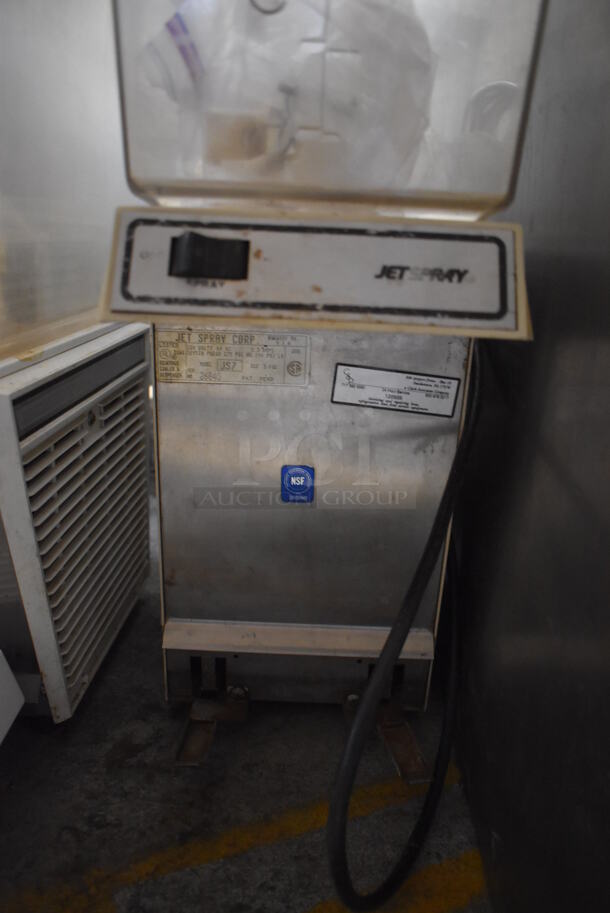 Jetspray JS7 Metal Commercial Countertop Single Hopper Refrigerated Beverage Machine. 120 Volts, 1 Phase. 8x19x27. Tested and Powers On But Does Not Get Cold - Image 4 of 6