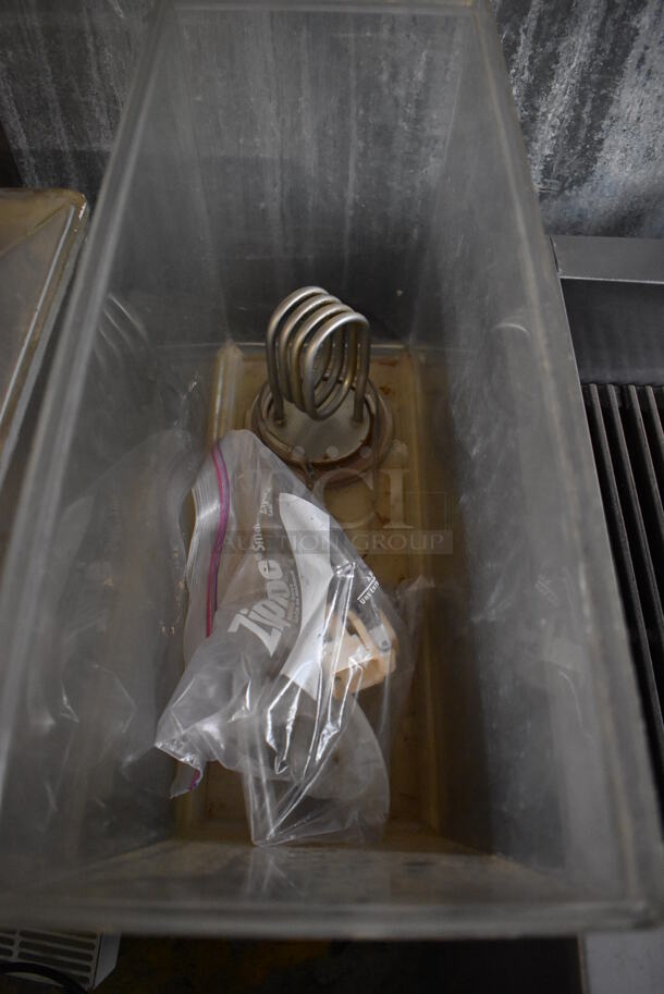 Jetspray JS7 Metal Commercial Countertop Single Hopper Refrigerated Beverage Machine. 120 Volts, 1 Phase. 8x19x27. Tested and Powers On But Does Not Get Cold - Image 6 of 6