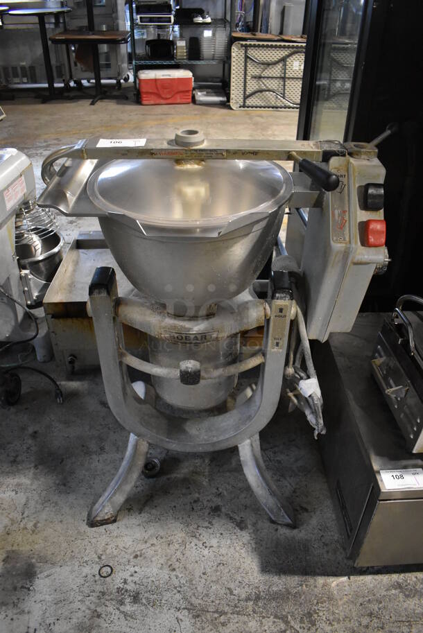 Hobart HCM 300 Metal Commercial Floor Style Horizontal Cutter Mixer. 200 Volts. 33x21x42 - Image 2 of 8