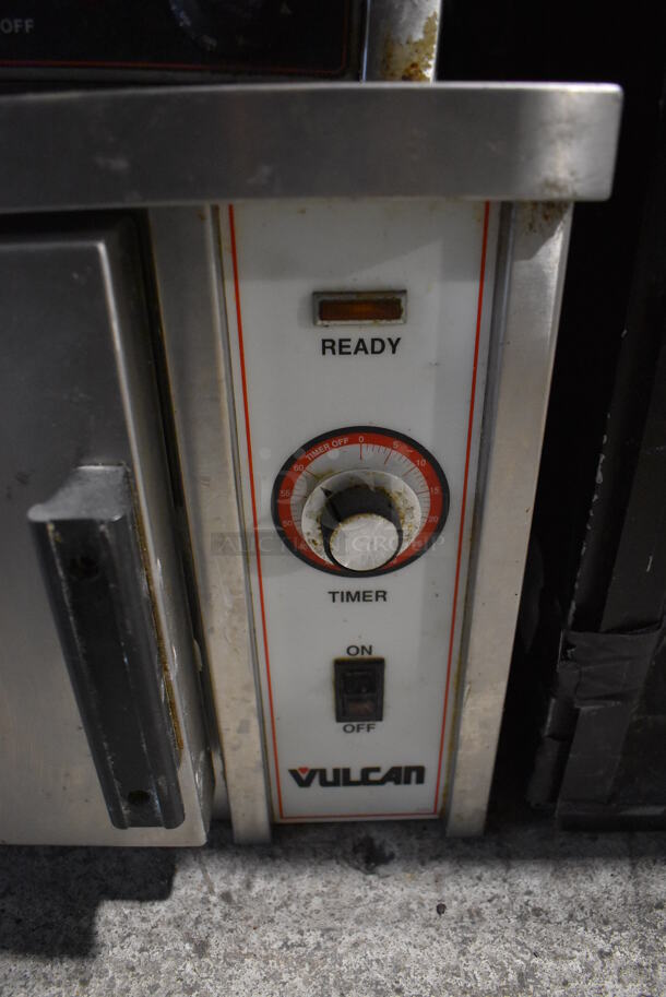 Vulcan Stainless Steel Commercial Single Deck Steam Cabinet. 208-250 Volts. 24x27x15 - Image 2 of 4