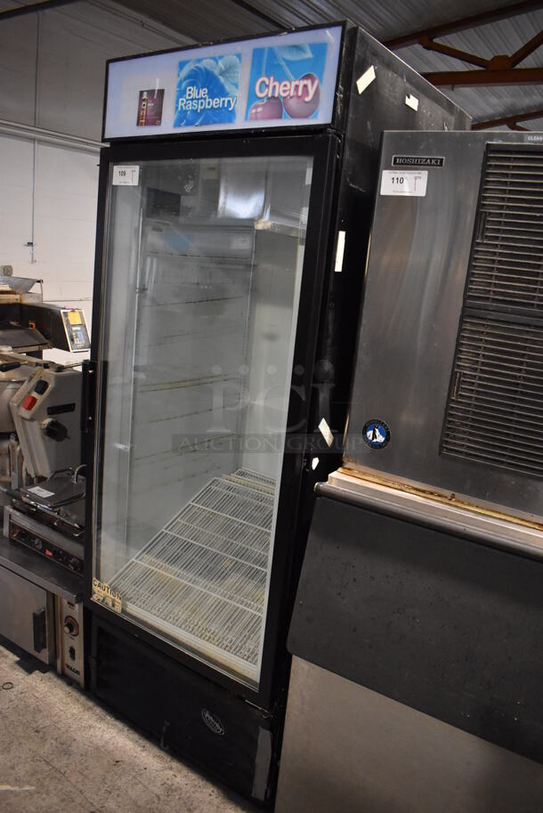 Beverage Air MT27 Metal Commercial Single Door Reach In Cooler Merchandiser. 115 Volts, 1 Phase. 29x33x79. Cannot Test - Unit Needs To Be Rewired - Image 2 of 4