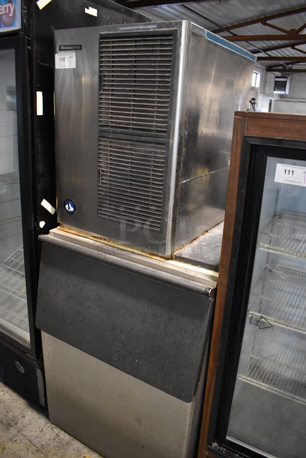 Hoshizaki KM-515MAH Stainless Steel Commercial Ice Head on Commercial Bin. 115-120 Volts, 1 Phase. 30x33x71 - Image 2 of 6