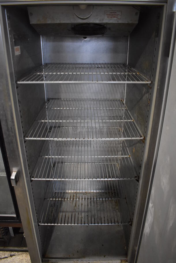 Victory Stainless Steel Commercial Single Door Pass Through Cooler. 26x36x78. Tested and Powers On But Does Not Get Cold - Image 4 of 6