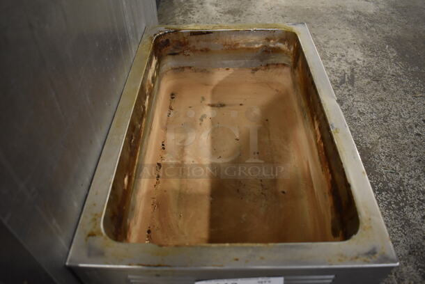 2019 Adcraft FW-1200W Stainless Steel Commercial Countertop Food Warmer. 120 Volts, 1 Phase. 14.5x22.5x9. Tested and Working! - Image 3 of 4