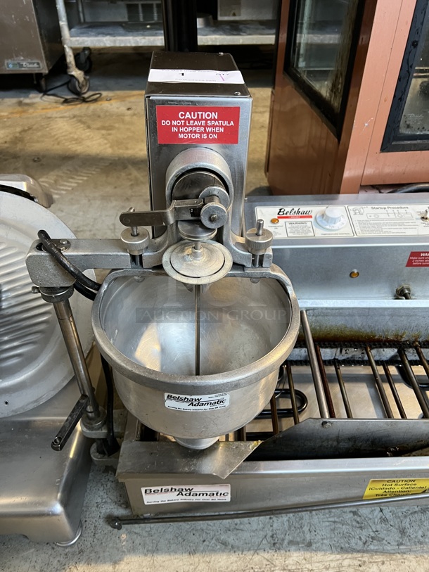 Belshaw Mark II Stainless Steel Commercial Countertop Donut Robot w/ Hopper. 220-240 Volts. 42x22x25 - Image 5 of 9