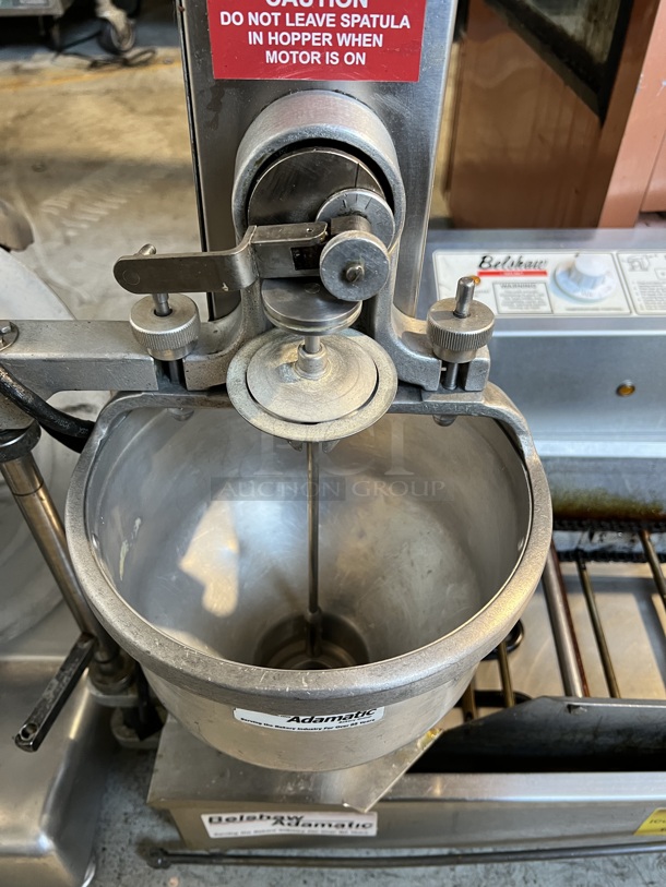 Belshaw Mark II Stainless Steel Commercial Countertop Donut Robot w/ Hopper. 220-240 Volts. 42x22x25 - Image 8 of 9