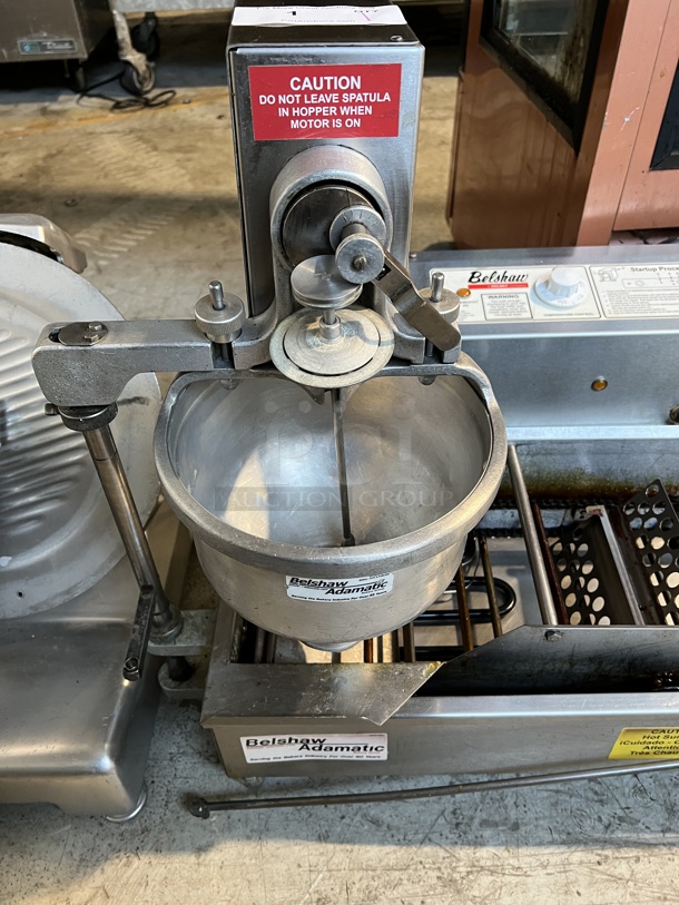 Belshaw Mark II Stainless Steel Commercial Countertop Donut Robot w/ Hopper. 220-240 Volts. 42x22x25 - Image 4 of 9