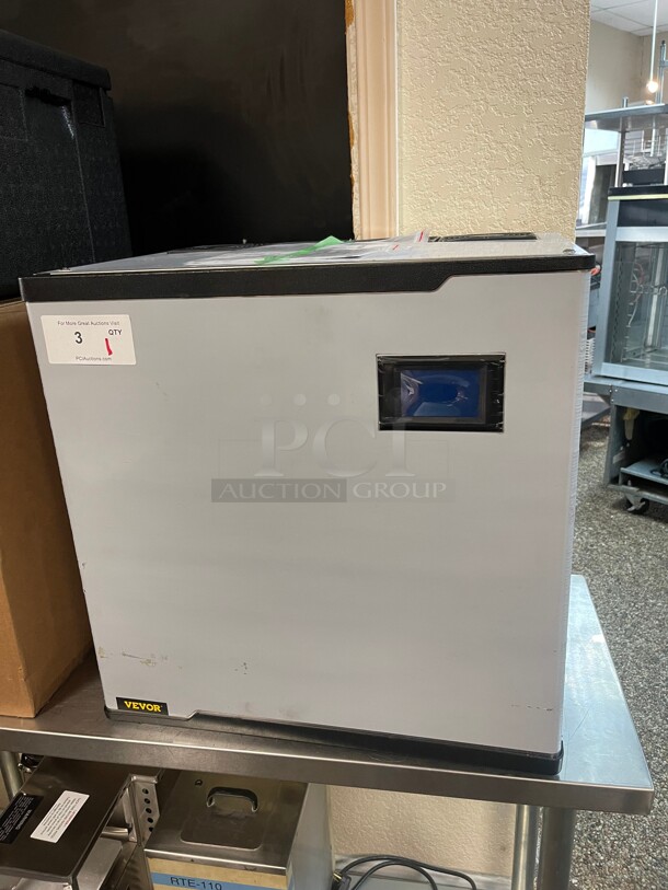 New! Vevor Commercial Ice Machine Ice Maker 400 Lb of Ice Per Day Head Only NSF 115 Volt Tested and Working! - Image 2 of 7