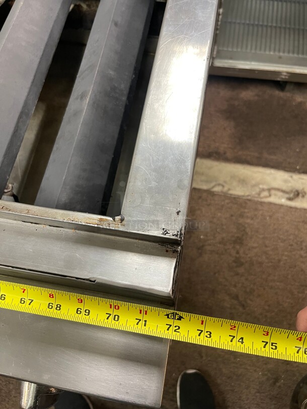 Fully Refurbished! Ideal Commercial 72 inch Charbroiler Kabob Grill Great for Steaks or Kabob Natural Gas NSF Tested and Working! - Image 6 of 9