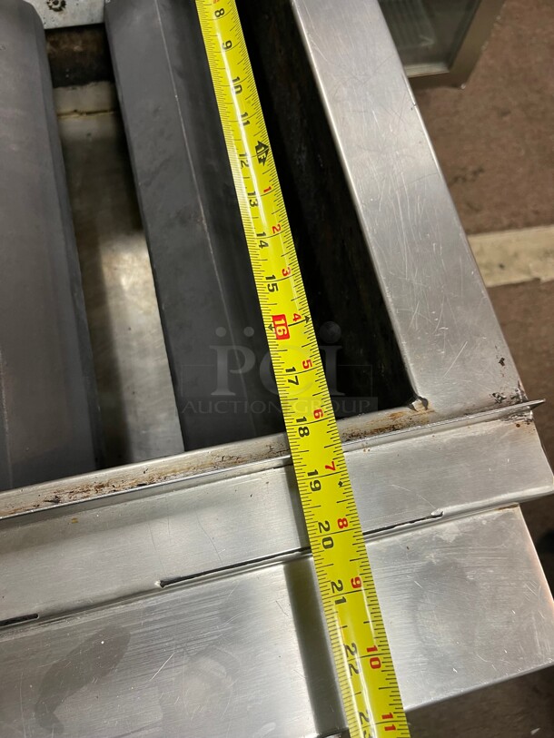 Fully Refurbished! Ideal Commercial 72 inch Charbroiler Kabob Grill Great for Steaks or Kabob Natural Gas NSF Tested and Working! - Image 7 of 9