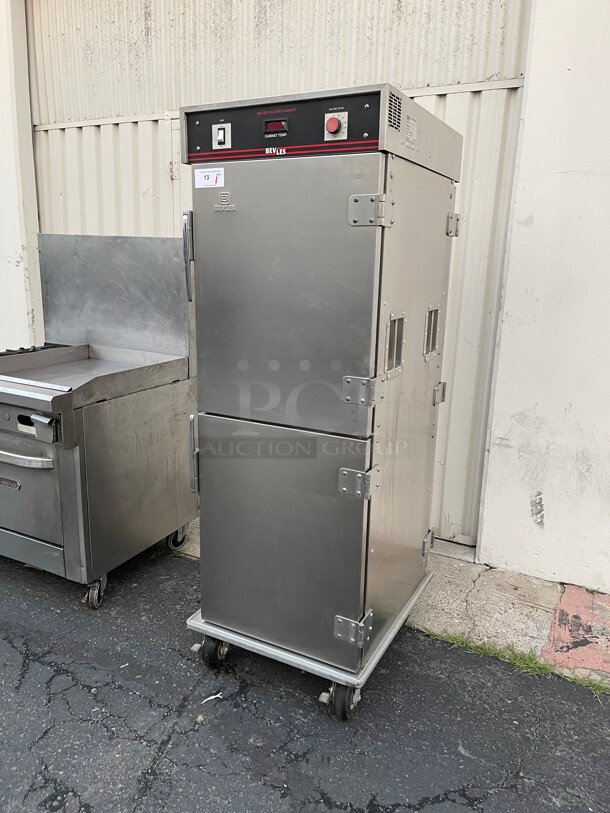Working! Bevles Full Size Commercial Heated Cabinet Hot Food Bevles NSF  CA70 Warmer Transport NSF 115 Volt Tested and Working! - Image 3 of 10