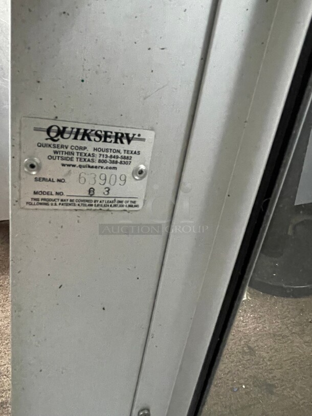 New! Quikserv Model 63 Self-Closing Side Sliding Transaction Window With Insulated Glass 48 inch W x 36 inch H Right Hand Slide NSF  - Image 7 of 10