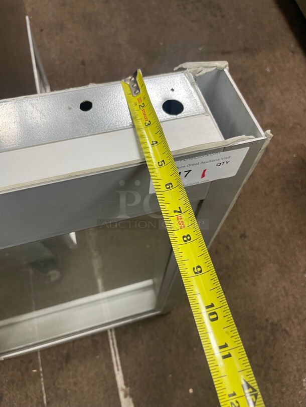 New! Quikserv Model 63 Self-Closing Side Sliding Transaction Window With Insulated Glass 48 inch W x 36 inch H Right Hand Slide NSF  - Image 9 of 10