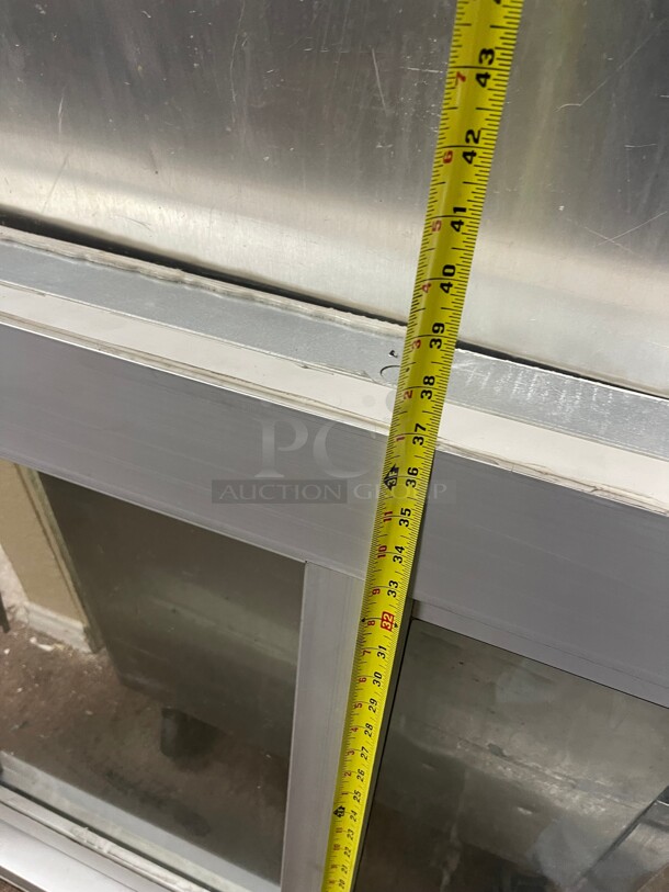 New! Quikserv Model 63 Self-Closing Side Sliding Transaction Window With Insulated Glass 48 inch W x 36 inch H Right Hand Slide NSF  - Image 10 of 10