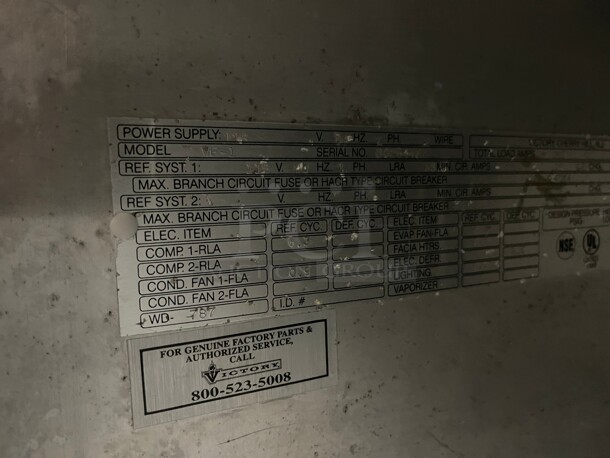 Victory Refrigeration  27 inch  One Section Reach In Refrigerator, (1) Right Hinge Door, 115v NSF - Image 6 of 8