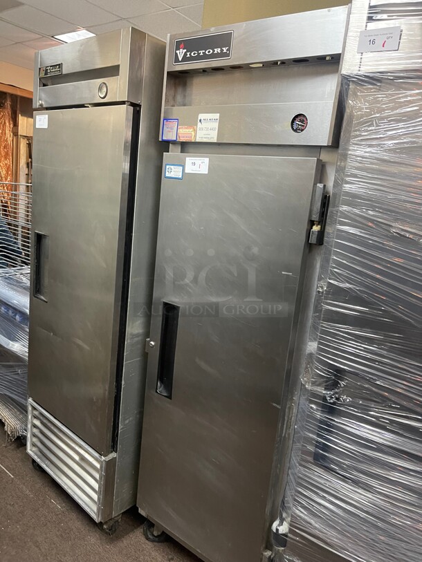 Victory Refrigeration  27 inch  One Section Reach In Refrigerator, (1) Right Hinge Door, 115v NSF - Image 8 of 8