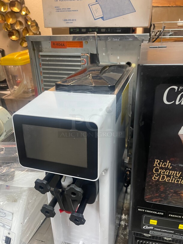 New! Commercial Ice Cream Maker 1000W Countertop Soft Serve Ice Cream Machine 10-15L./H Single Flavor Ice Cream Machine NSF 110 Volt Tested and Working! - Image 4 of 10