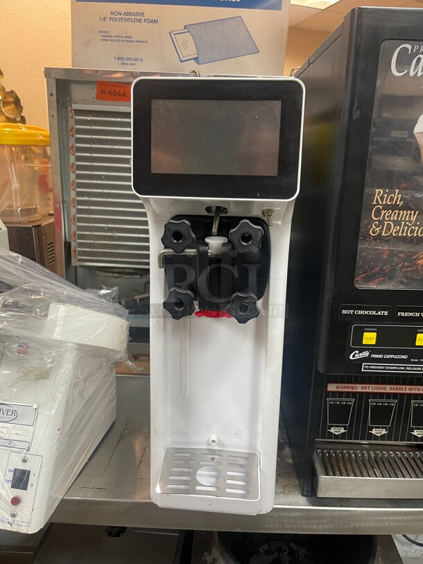 New! Commercial Ice Cream Maker 1000W Countertop Soft Serve Ice Cream Machine 10-15L./H Single Flavor Ice Cream Machine NSF 110 Volt Tested and Working! - Image 6 of 10