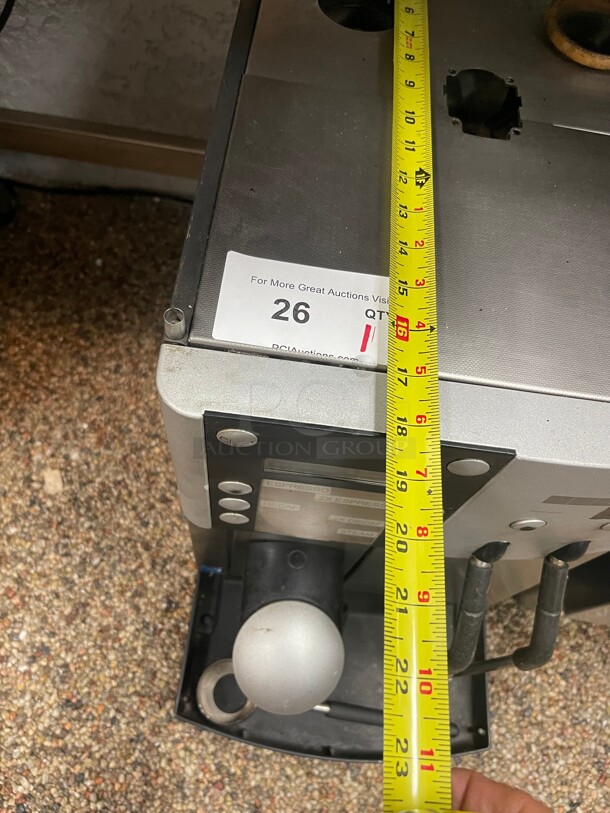 Franke Evolution Basic Commercial Coffee Espresso Machine 4800W 24A missing Bean Hoppers NSF Working! - Image 10 of 11