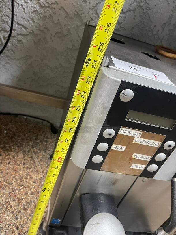Franke Evolution Basic Commercial Coffee Espresso Machine 4800W 24A missing Bean Hoppers NSF Working! - Image 11 of 11