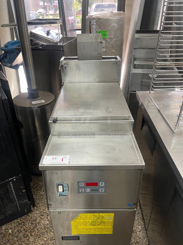 Working! Pitco SRTG14 Natural Gas 17.5 Gallon Commercial Rethermalizer with Digital Controls - 55,000 BTU NSF Tested and Working! - Image 7 of 10