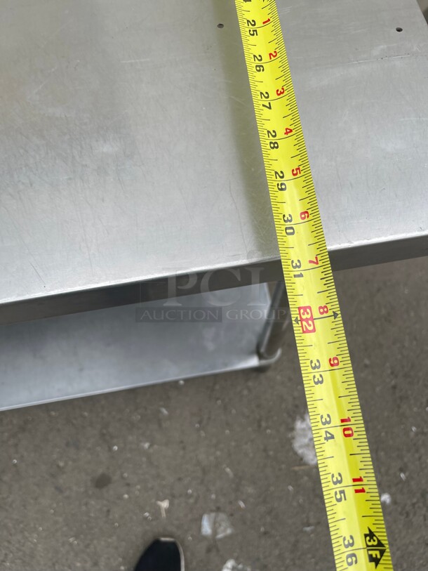 Clean! Fully Stainless Steel Commercial Preparation Work Table NSF  - Image 6 of 7