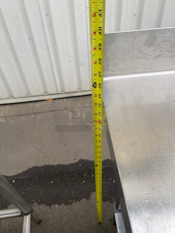 Clean! Fully Stainless Steel Commercial Preparation Work Table NSF  - Image 7 of 7