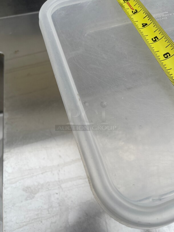 Clean! Cambro® Square Food Storage Containers - 12 Quart - Image 5 of 7