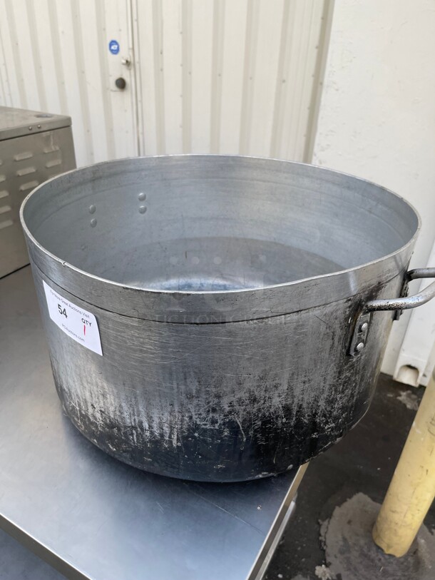 Commercial Large Size Aluminum Cooking Pot NSF With Handles - Image 2 of 5