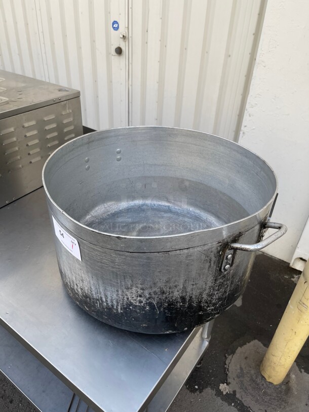 Commercial Large Size Aluminum Cooking Pot NSF With Handles - Image 3 of 5