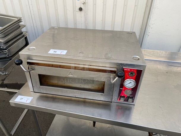 Working! Avantco DPO-18-S Commercial Single Deck Countertop Pizza/Bakery Oven - 1700W, 120V NSF Tested and Working - Image 4 of 7