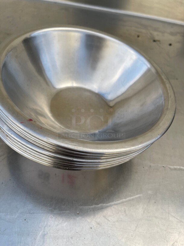 Commercial Stainless Steel Serving Plates NSF - Image 1 of 5