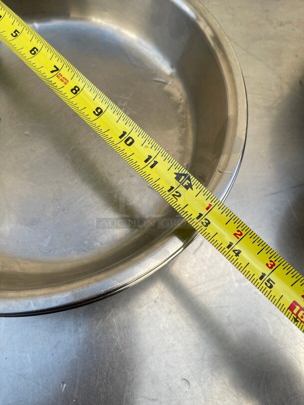 Commercial Stainless Steel Serving Plates NSF - Image 4 of 5