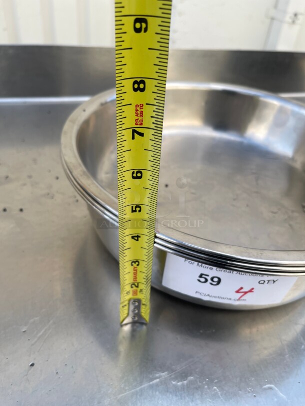 Commercial Stainless Steel Serving Plates NSF - Image 5 of 5