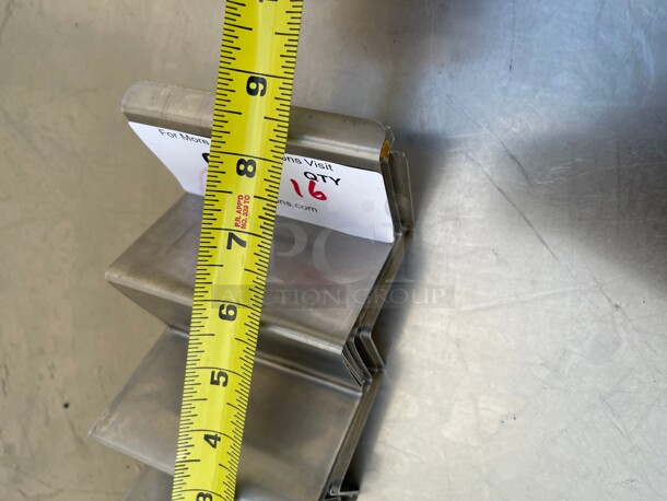 Clean! Taco Holders  - Stainless Steel Taco Stand Rack Tray Style by ARTTHOME, Oven Safe for Baking, Dishwasher and Grill Safe - Image 5 of 7