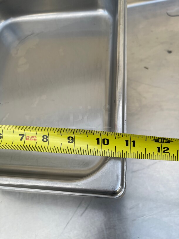Choice 1/2 Size 6 inch Deep 24 Gauge Anti-Jam Stainless Steel Steam Table / Hotel Pan NSF - Image 6 of 8
