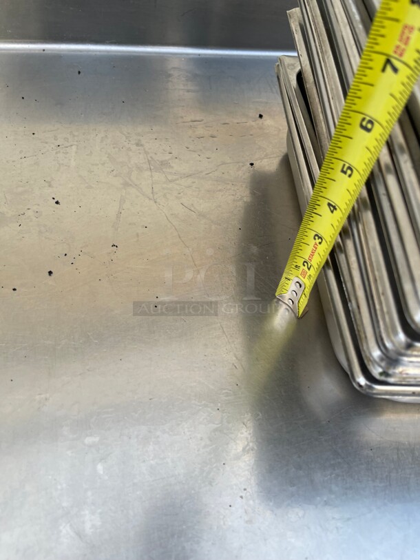 Choice 1/2 Size 6 inch Deep 24 Gauge Anti-Jam Stainless Steel Steam Table / Hotel Pan NSF - Image 8 of 8