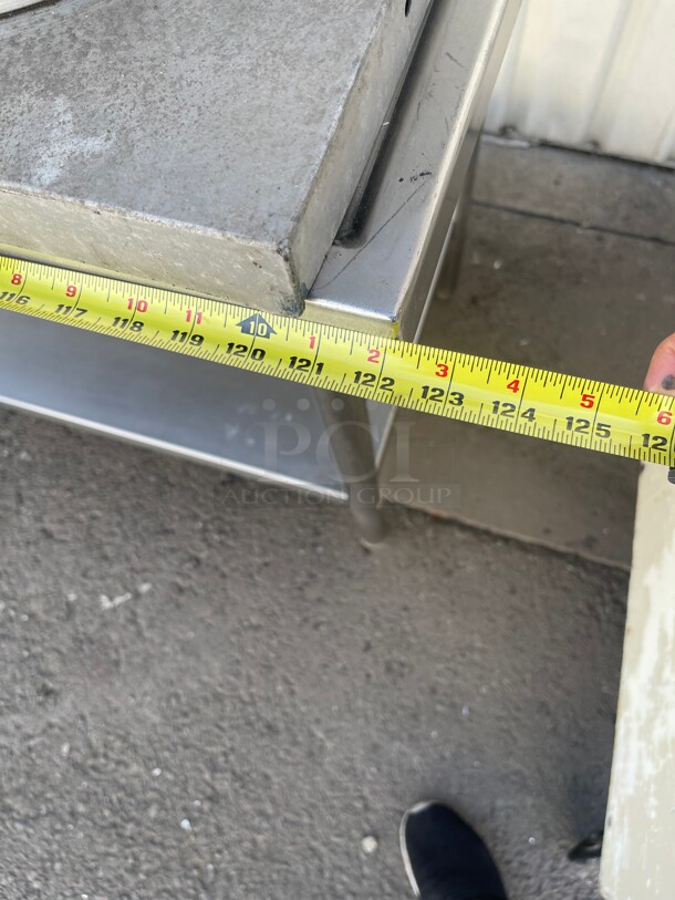 Clean! Two Levels Fully Stainless Steel Commercial Table NSF  - Image 6 of 9