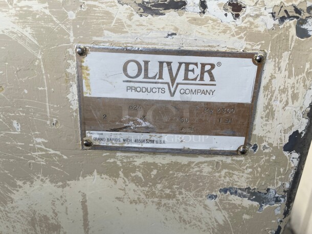 Working! Oliver Model 624 Hydraulic Commercial Dough Divider 230 Volt 3 Phase NSF Tested and Working! - Image 6 of 8