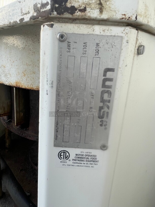 Working! LUCKS D-24 Commercial DOUGH DIVIDER 220 Volt 3 Phase NSF Tested and Working! - Image 7 of 11