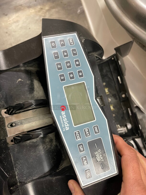 Working! Cassida Advantec-75 Advanced Commercial Currency Counter NSF 115 Volt Tested and Working! - Image 5 of 6