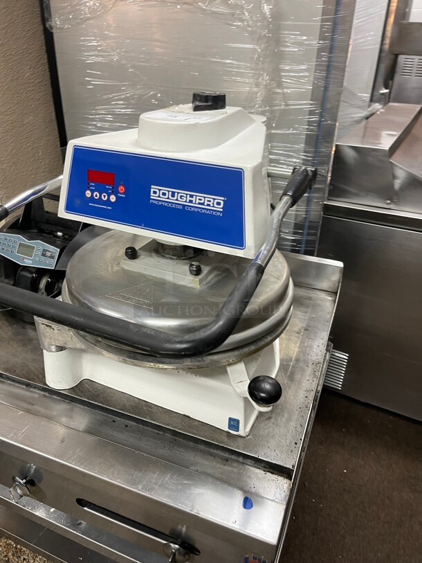 Working! DOUGHPRO Commercial DOUGH PRESS MODEL NUMBER DP 1100 , Pizza , Naan , Tortillas NSF 115 Volt Tested and Working!
 - Image 3 of 9