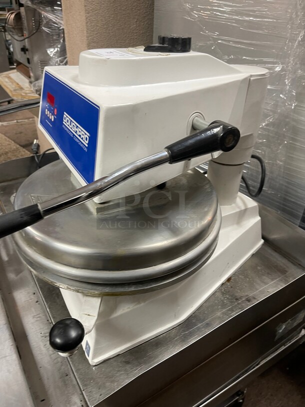 Working! DOUGHPRO Commercial DOUGH PRESS MODEL NUMBER DP 1100 , Pizza , Naan , Tortillas NSF 115 Volt Tested and Working!
 - Image 4 of 9