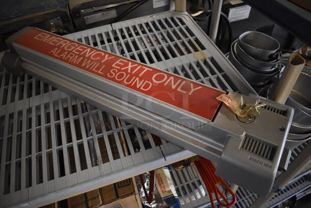 Metal Emergency Exit Door Handle Bar. 33x5x9 - Image 1 of 5