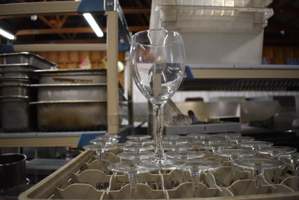 18 Various Dish Caddies w/ Various Glasses Including Wine Glasses. 18 Times Your Bid! - Image 3 of 5